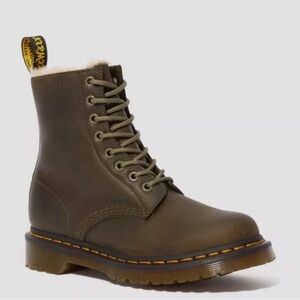 Dr. Martens Olive-Brown Boots
